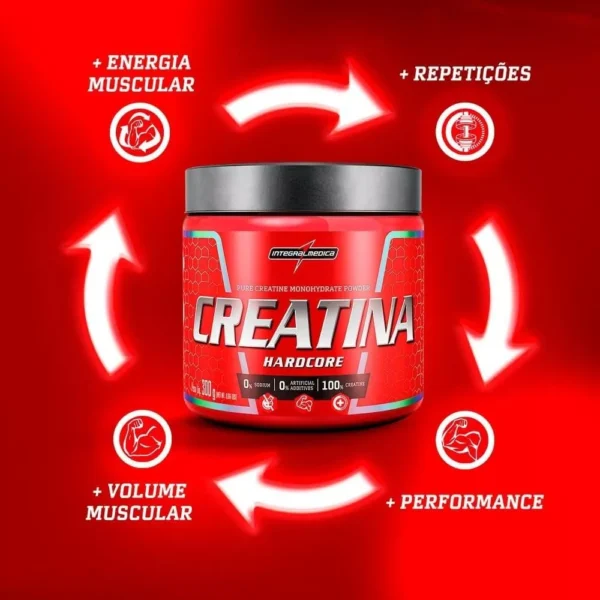 Creatina Integralmedica 100% Pura 300g - Image 4